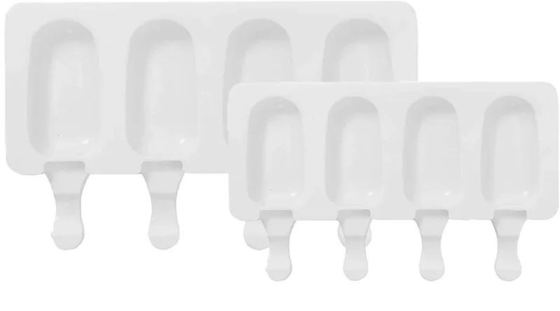 Large Size Ice Cream Mold different Shape Silicone Popsicle Form Maker Ice Lolly Moulds Ice Cube Tray for Party Bar Decoration