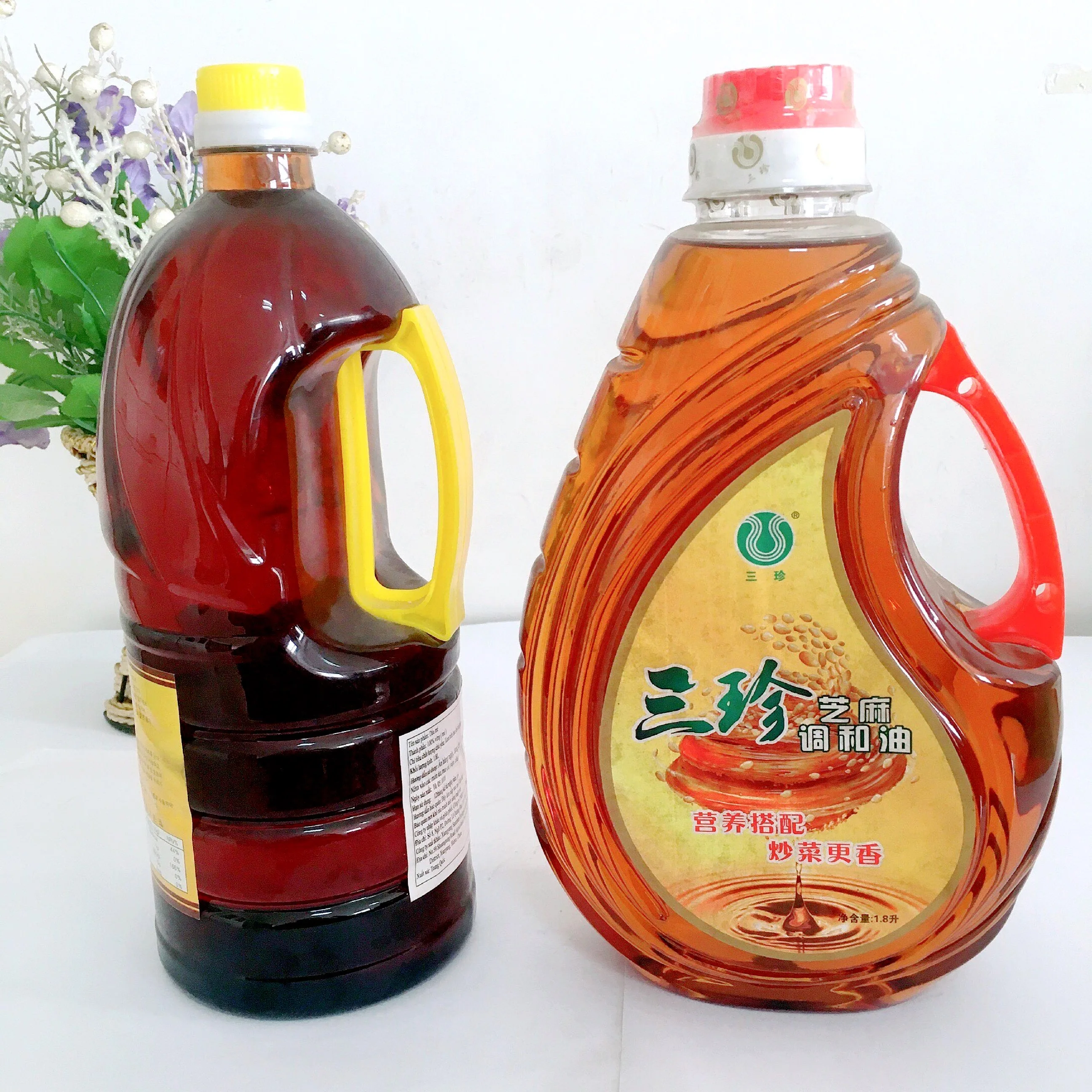 Чистое масло семян кунжута HACCP 100% для приправ и готовки