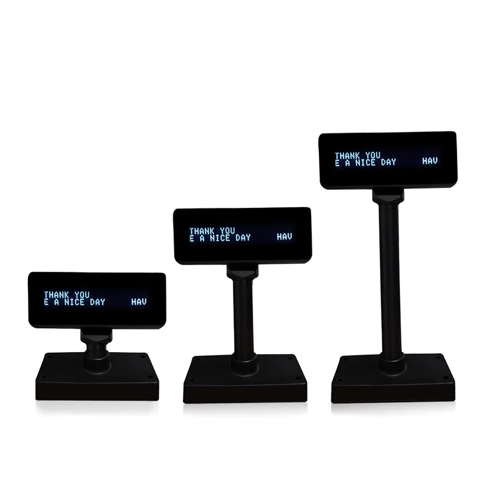 Good quality 2020 Pos display  USB /RS232 VFD pole customer display