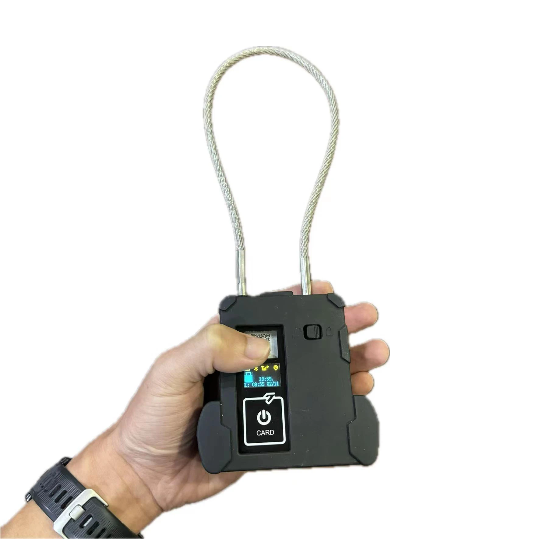 Подгонянный логотип отслеживания груза Tamper сигнализации GPS Padlock