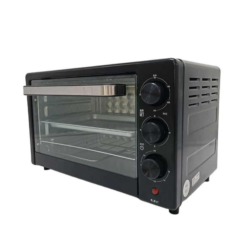 Hot sale 22 L large capacity home kitchen pizza bread baking electric oven
