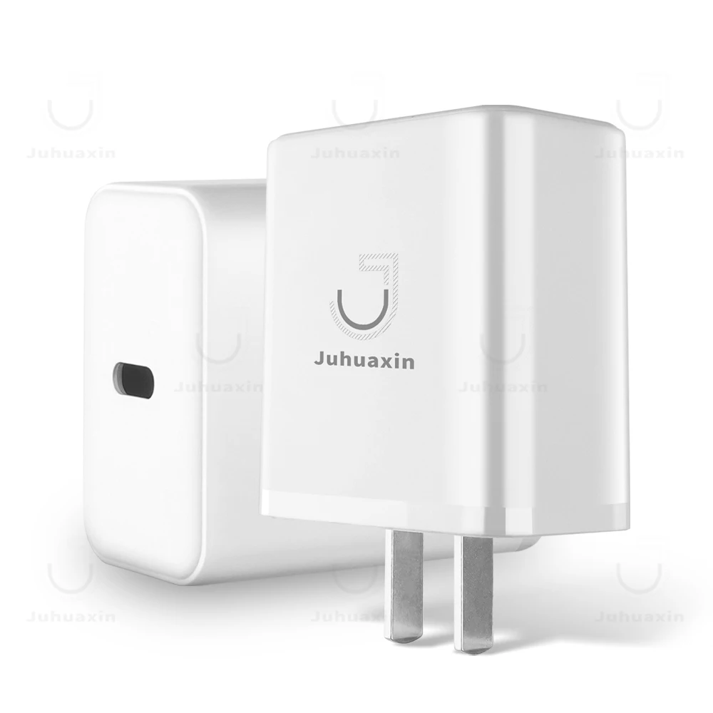 Juhuaxin Cargador PD 25W Original Factory USB-C Power Adaptor Wall Charger private model Super Fast Charger  for Iphone Samsung