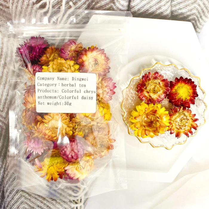 National Dried Colorful Chrysanthemum Flower Tea Low Price Herbal tea