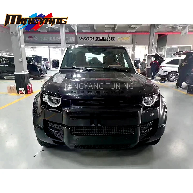 New arrival bodykit car bumpers side skirt for Land Rover Defender 110 P400 Bodykit