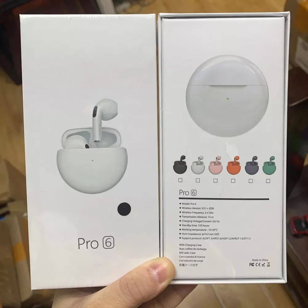 ESEEKGO Pro6 Audifonos-Bluetooth Headphone Ecouteur Bluetooth OEM ODM Earbuds Wireless Earphone