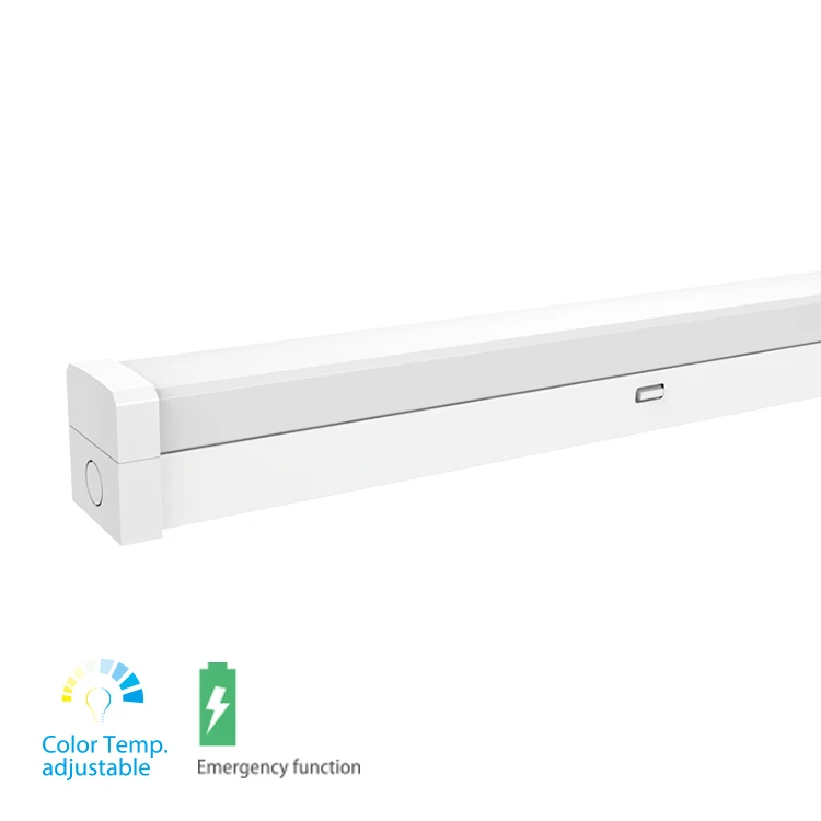 
3W 3 Hours Emergency Batten, Color Temperature Adjustable By Switch 20W 30W 60W Batten LED light Fitting 