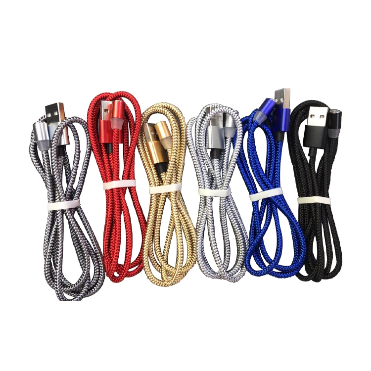  Прямая продажа с фабрики 3 в 1 светодиодное магнитное зарядное устройство Usb кабели для быстрой зарядки и передачи данных Портативный Магнитный зарядный кабель телефона