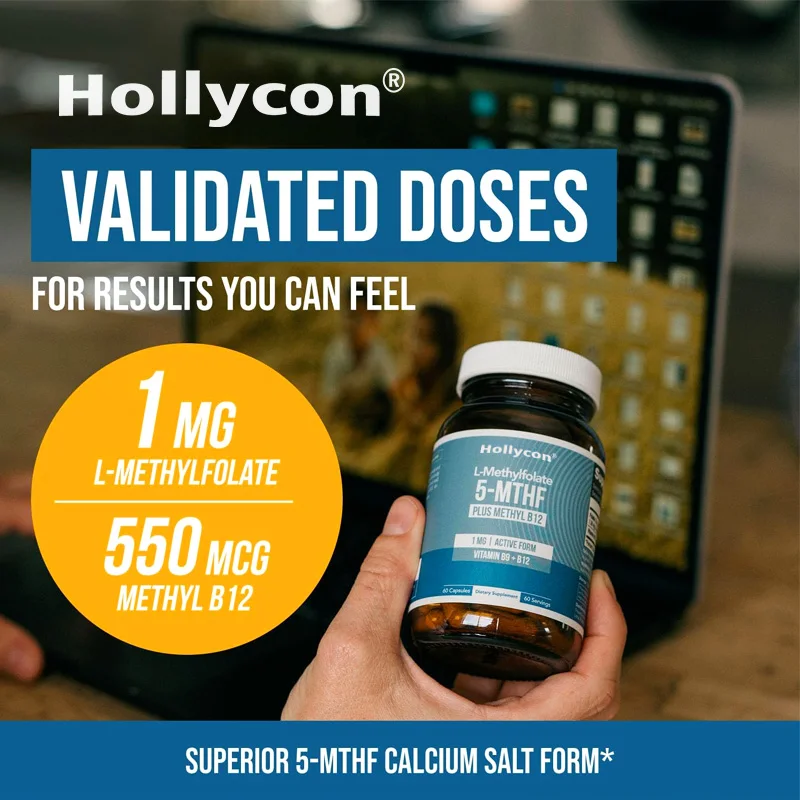 OEM Mood Cognition 4-Methyl B12 Methyl Methacrylate MMA Methylation Issues Supplement For Women L Methylfolate Capsules