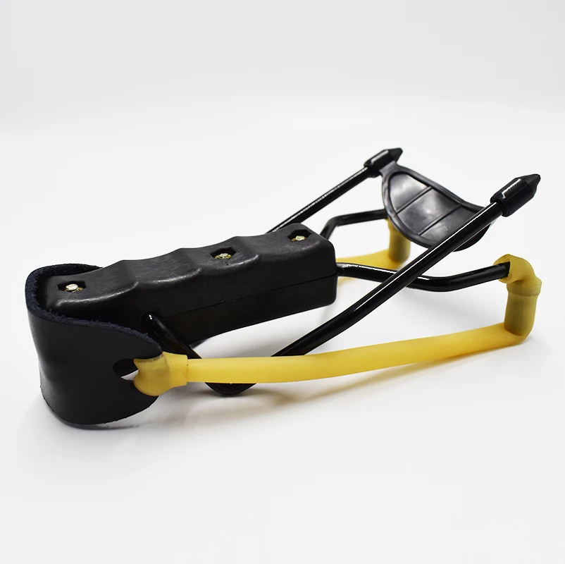 Folding slingshot shooting hunting slingshot with wrist rest