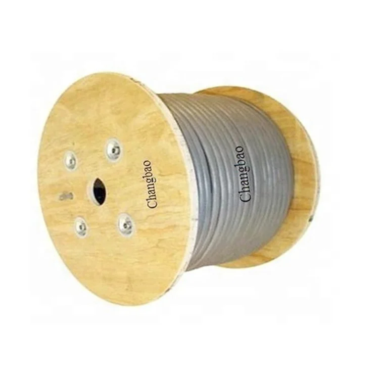 CHANGBAO 22AWG 2C BC Stranded Shielded Data Cable+18AWG 2C BC Stranded Power Cable Crestron Control Cables Crest-1 PVC and LSZH