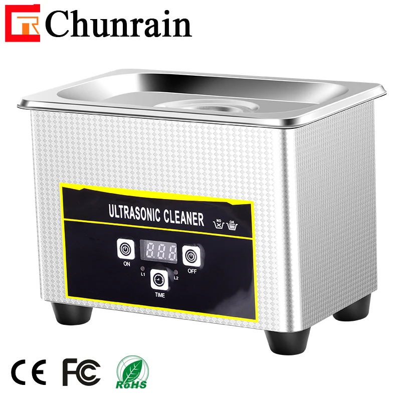 Digital Ultrasonic cleaner For Jewelry Watches Rings Eyeglass Frames CR-008 0.8L 35W 42KHZ