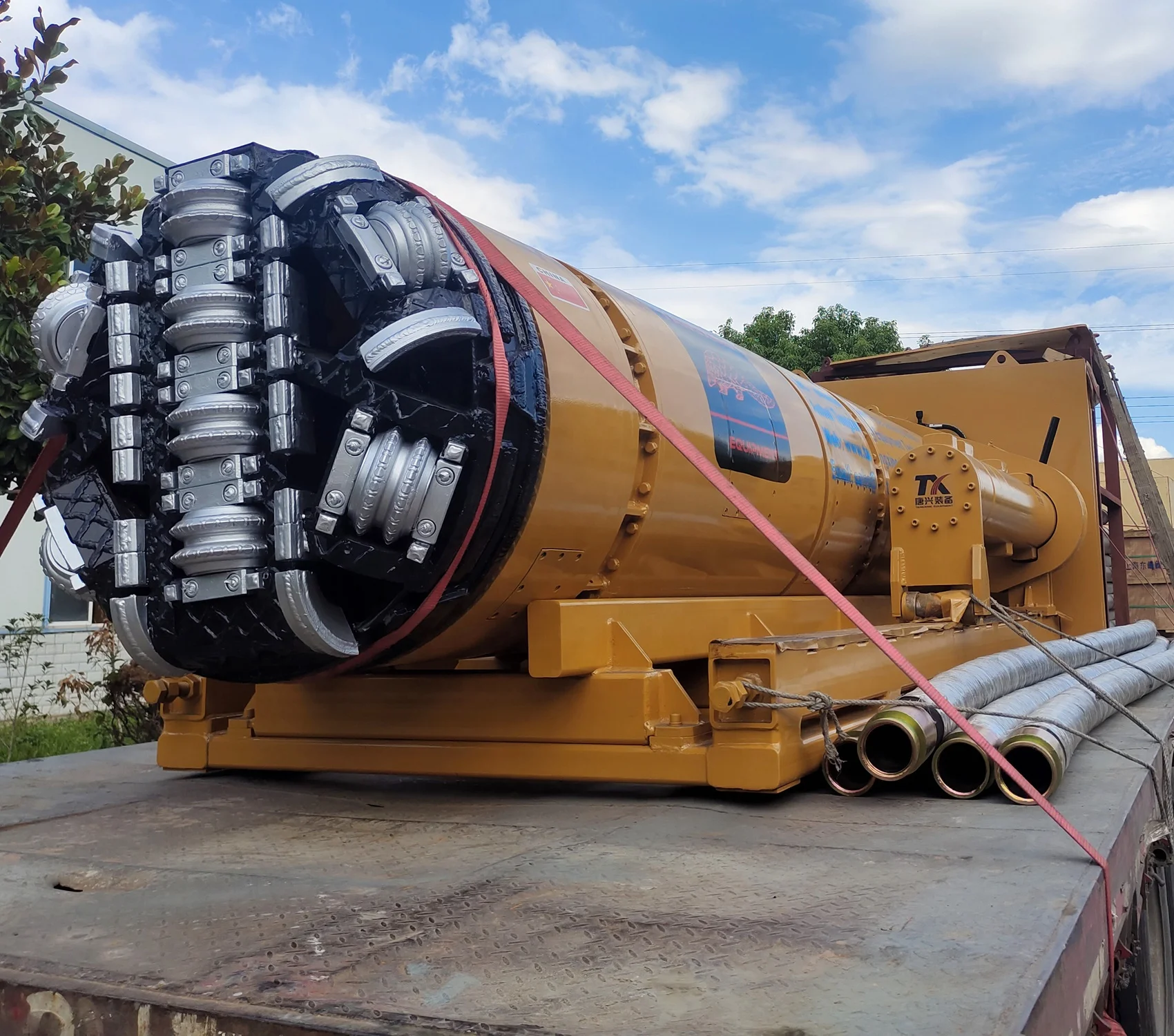 1200mm rock pipe jack tunnel boring machine tunnelier tbm