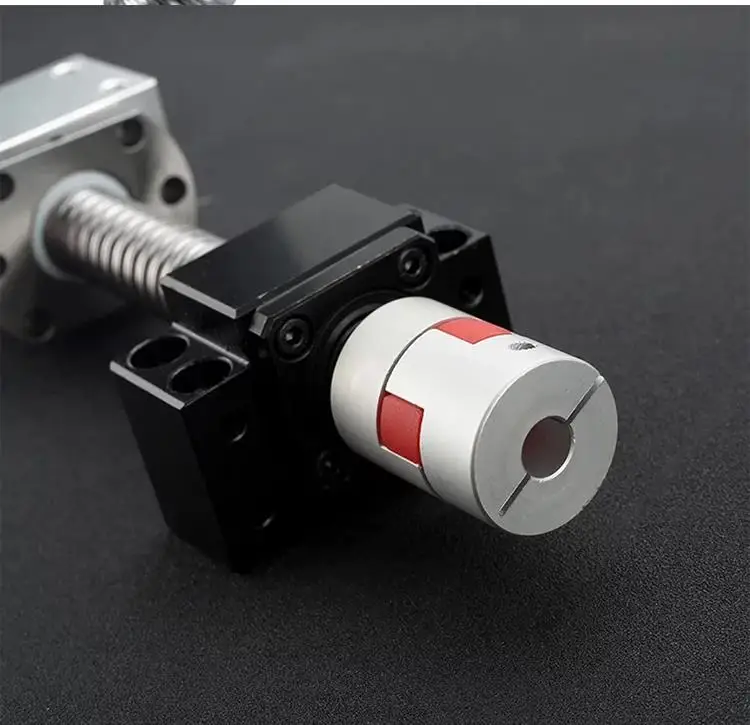 SFU 1605 Ball Screw CNC Precision Lead Screw Motor Integrated Kit With Flexible Coupling