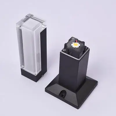 JOJO Garden Lamp Waterproof  Modern LED Lawn Light Decoration Outdoor Yard Garden Bollard Light