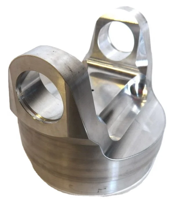 high strength custom 6061 aluminum tube weld yoke with wall thickness 0.125 inch/Billet aluminum 1410 series pipe welded yoke