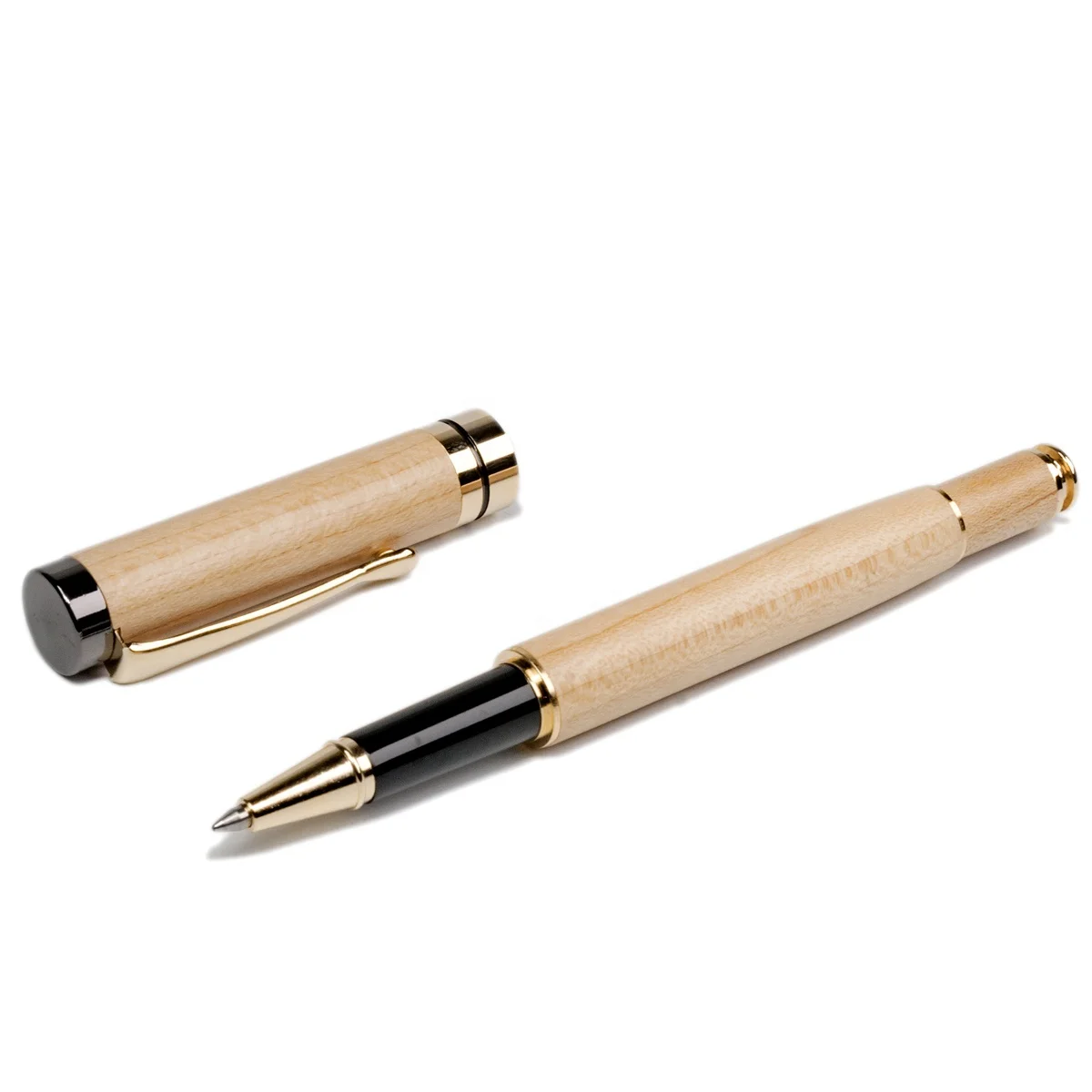 custom made New Hot Fast Delivery Gel Ink Pen Wooden
