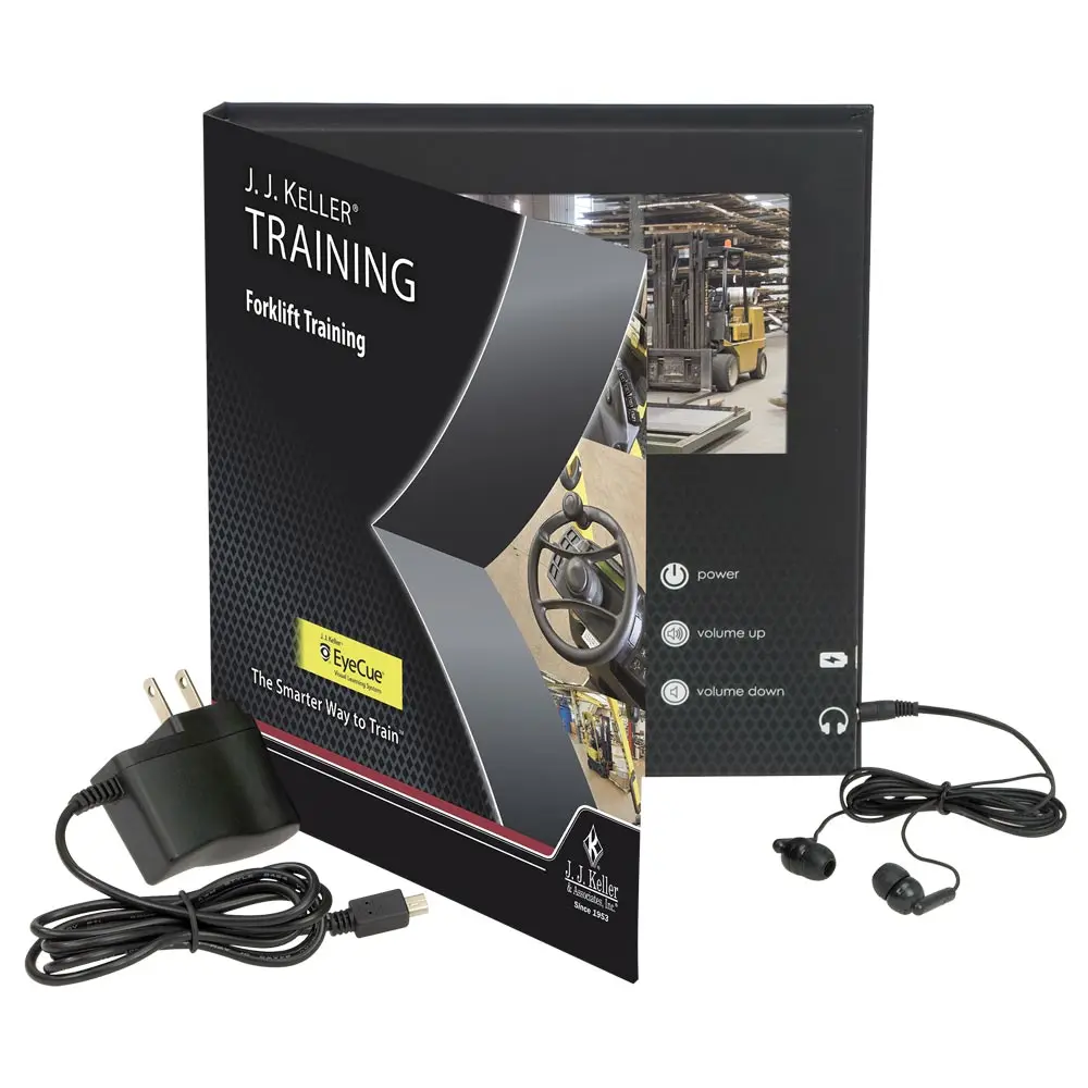 
Forklift Training - Digital Video Training Book in English & Spanish - 100% OSHA Compliant for Training Certification 