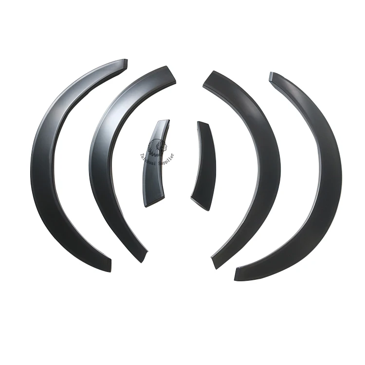 Hiace Car Accessories Small Wheel Arch Eyebrow Cover ABS Slim Fender Flare For Hiace Auto Fender Parts