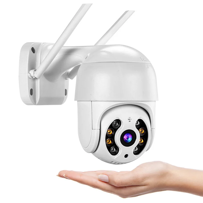 2MP Outdoor smart Wifi IP Camera 1080P Color IR Night Vision PTZ Camera Cloud Storage CCTV Security Camera