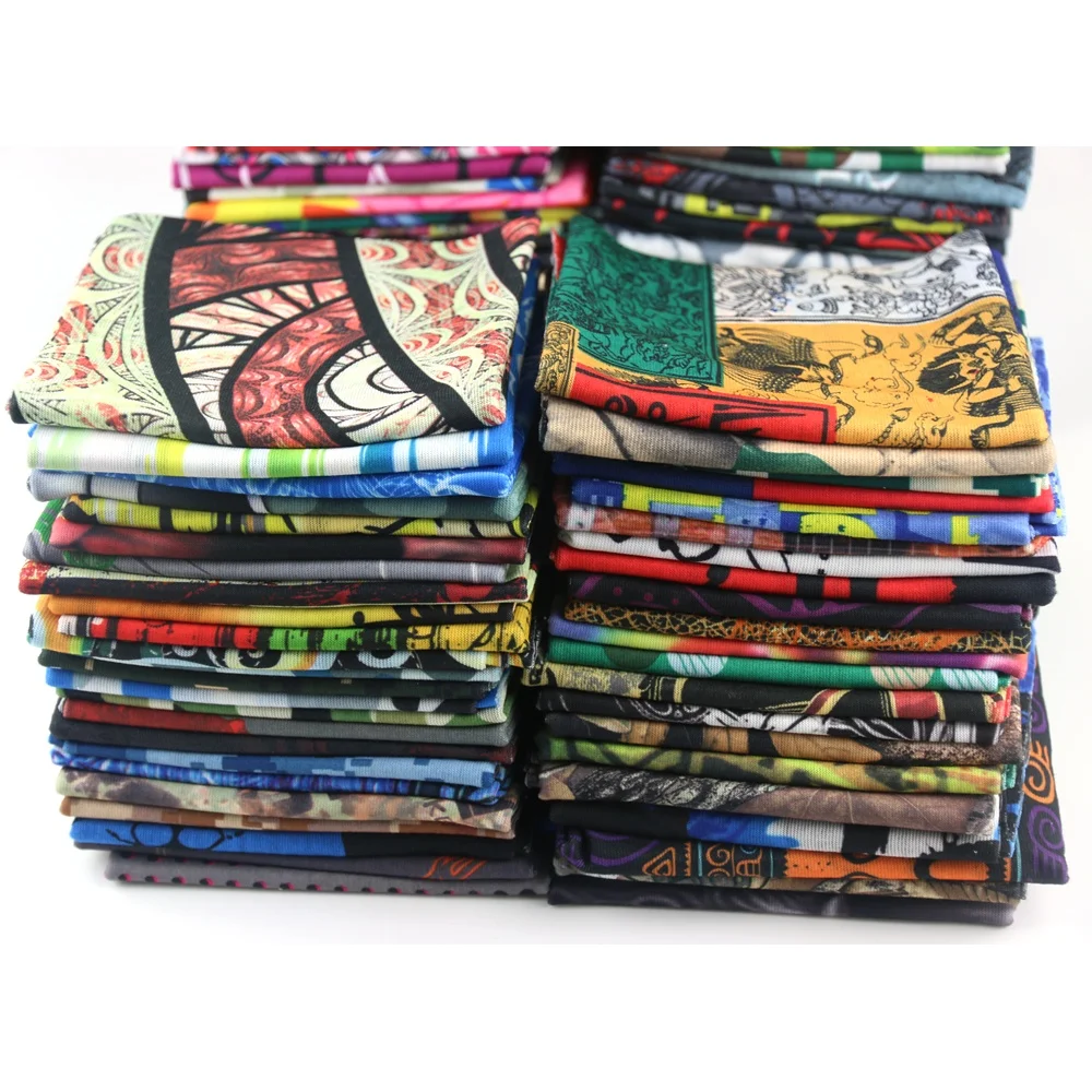 
Outdoor Anti Spittle/Dusty Cheap Navy Blue Seamless Microfiber Tube Headbands Multifunctional Headwear Face Bandana 