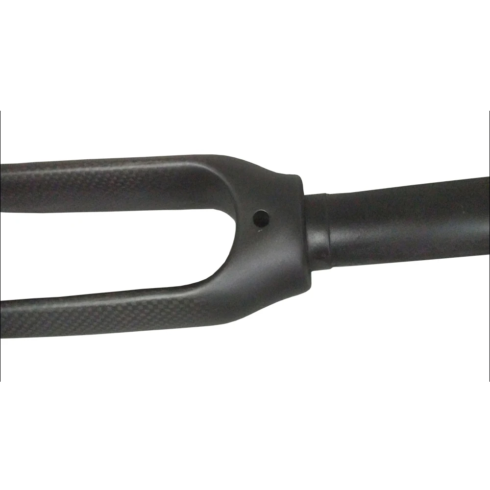 OEM no logo road bicycle disc brake rigid fork 700c bike roadbike suspension front fork for sale 3K Gloss/matte