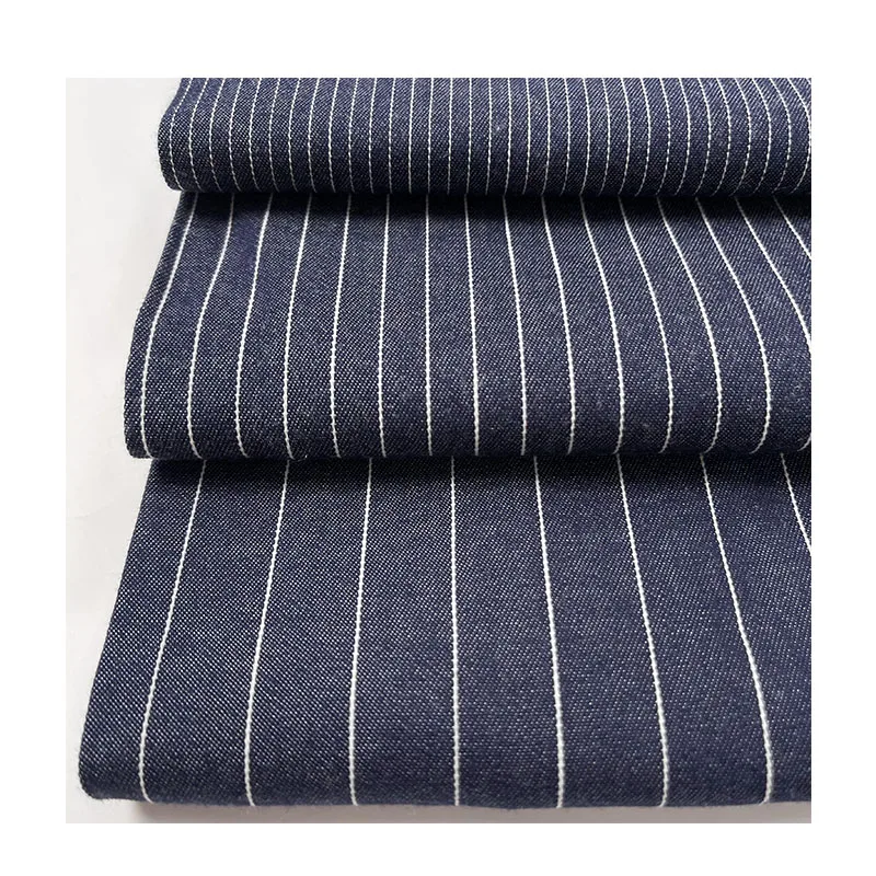 Hot sale direct factory supply fabric roll woven yarn dyed wrinkle free custom colors 100% stripe fabric for wardrobe