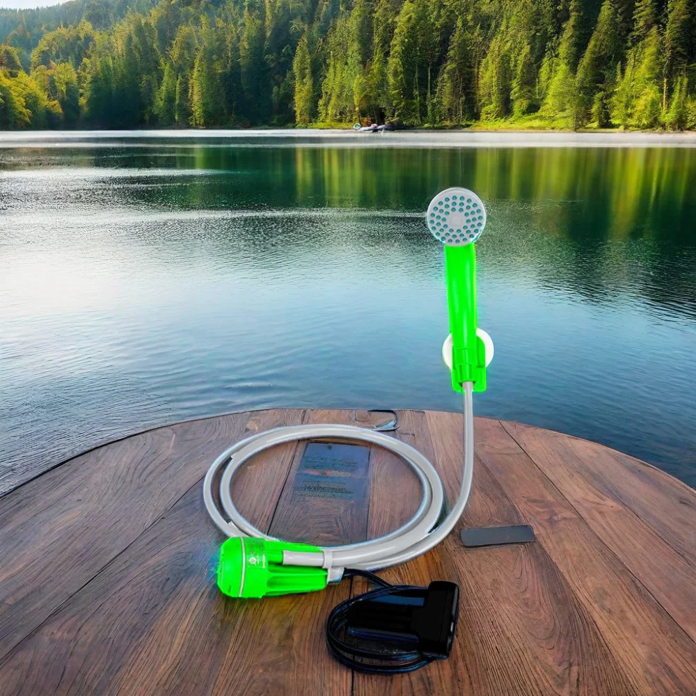 Travel Pet Dog Child Outdoor Bathing Portable Shower pump USB Rechargeable Shower