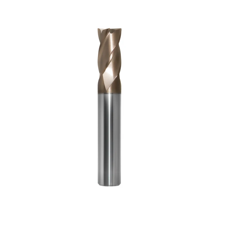 Solid Carbide Standard Size Cutters Flat Milling Cutter Hrc55 Carbide End Mill