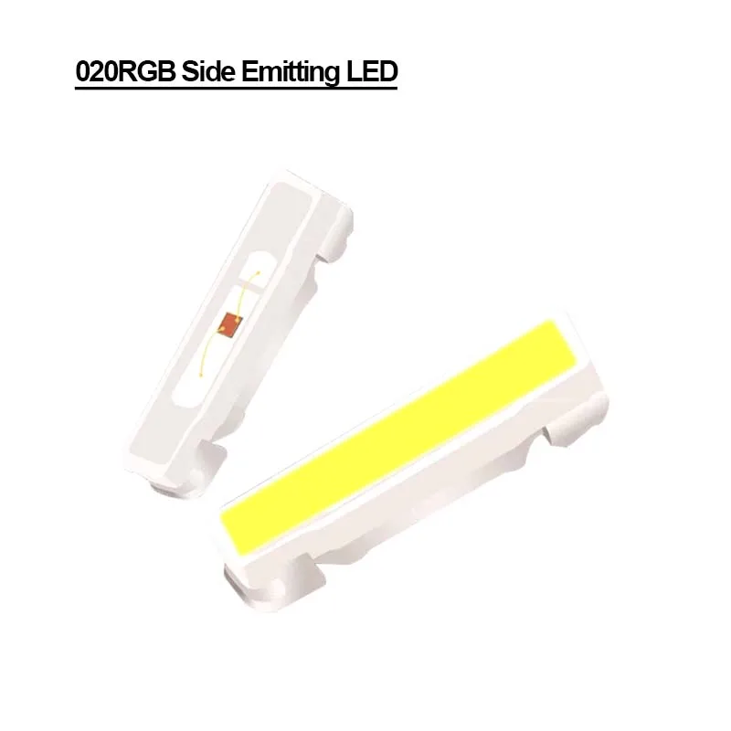 Factory Direct Ultra-Bright 020RGB SMD LED Full-Color Red Green Blue Four-Legged Six-Pin Side Sticker with Light-Emitting Diode