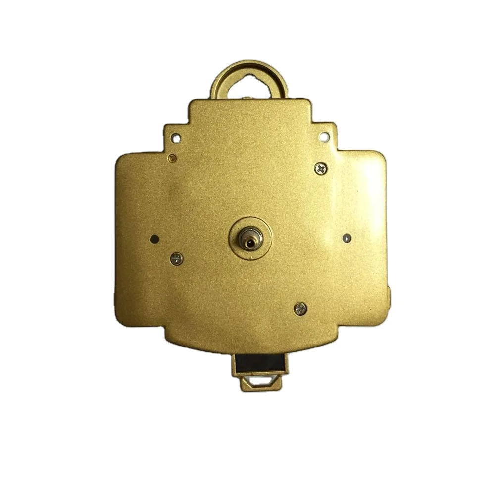 Fashion new model Gold color metal pendulum swing step clock movement for grandfather wall clocks mechanism