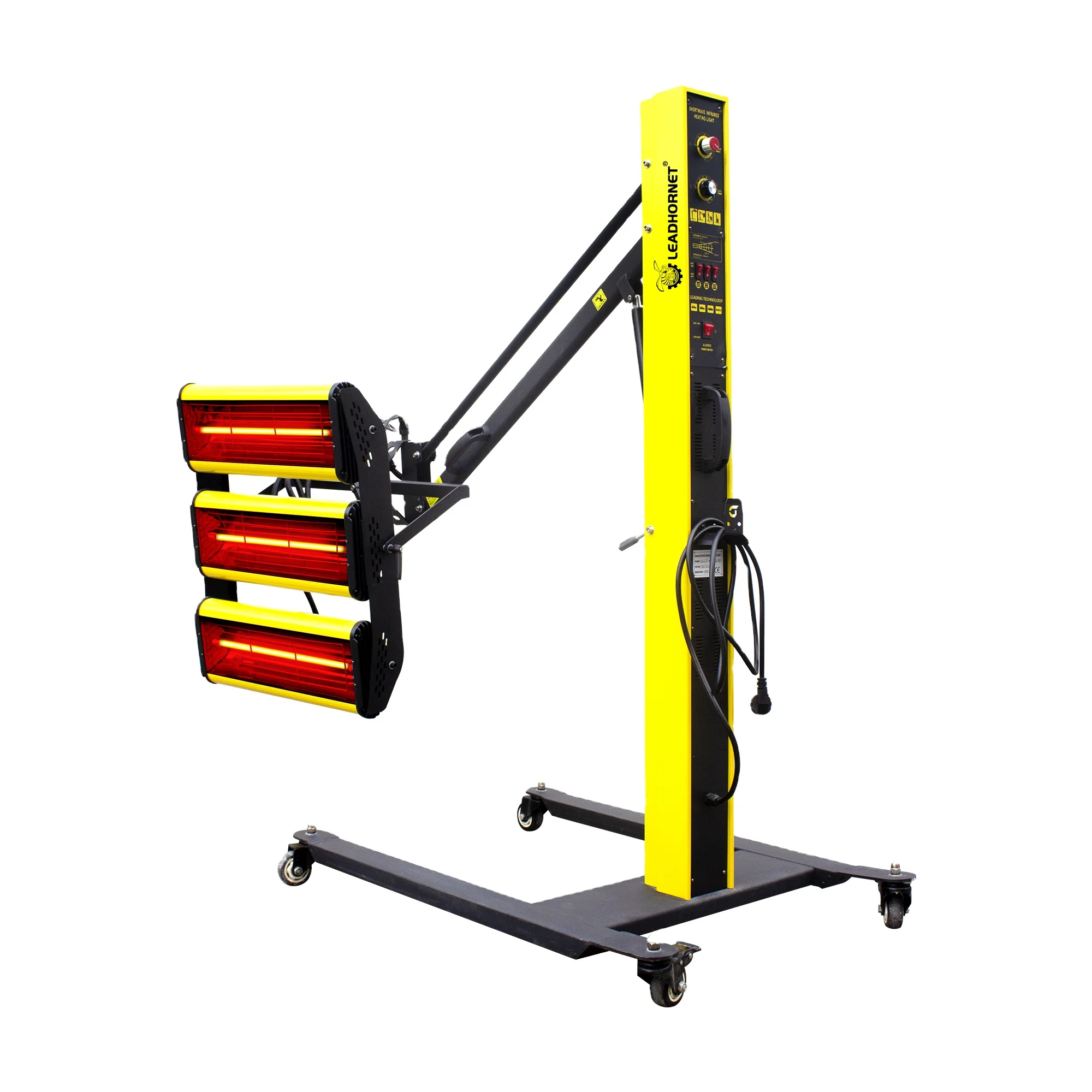 Car shortwave infrared paint curing lamp automotive drying lamp infrared heater lamp for spray booth