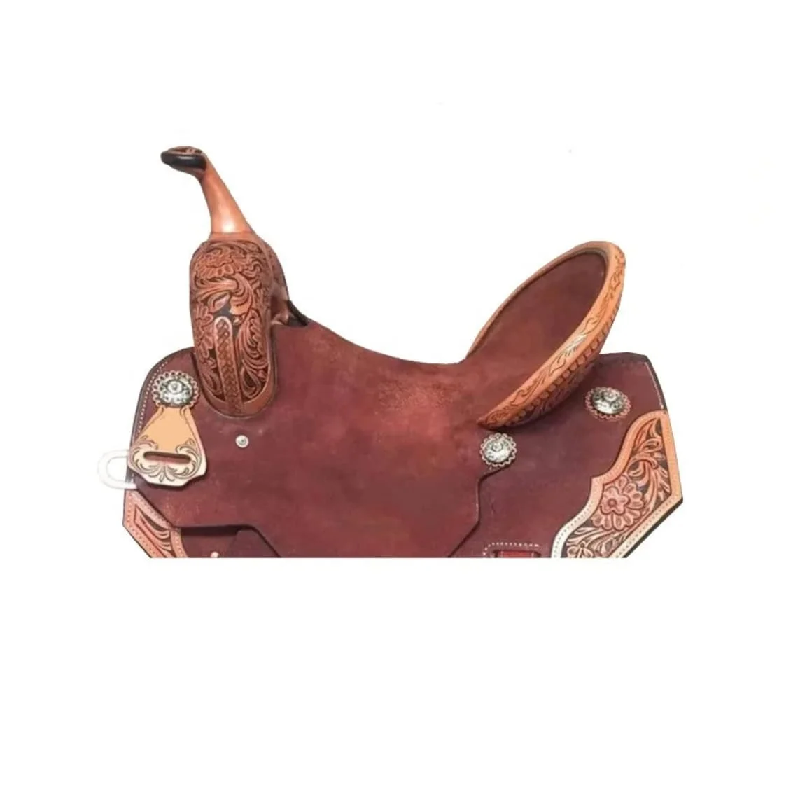 Hot Selling High Quality Rough Out Barrel Saddle Custom Size Wholesale Manufacturer