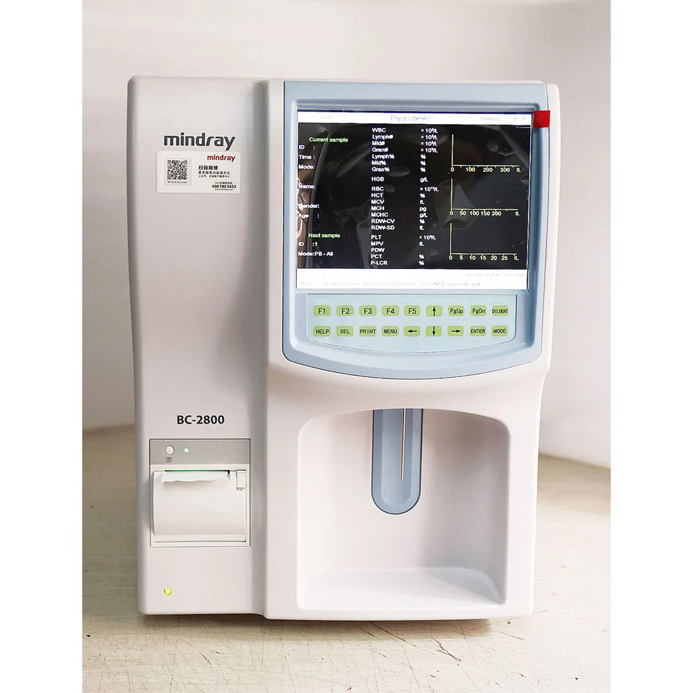 mindray bc 2800 price 3-part hematology analyzer