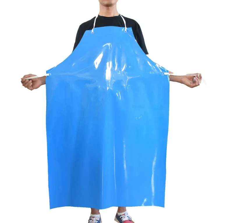 Cheap price Wholesale Adjustable Neck waterproof tpu aprons for food industry