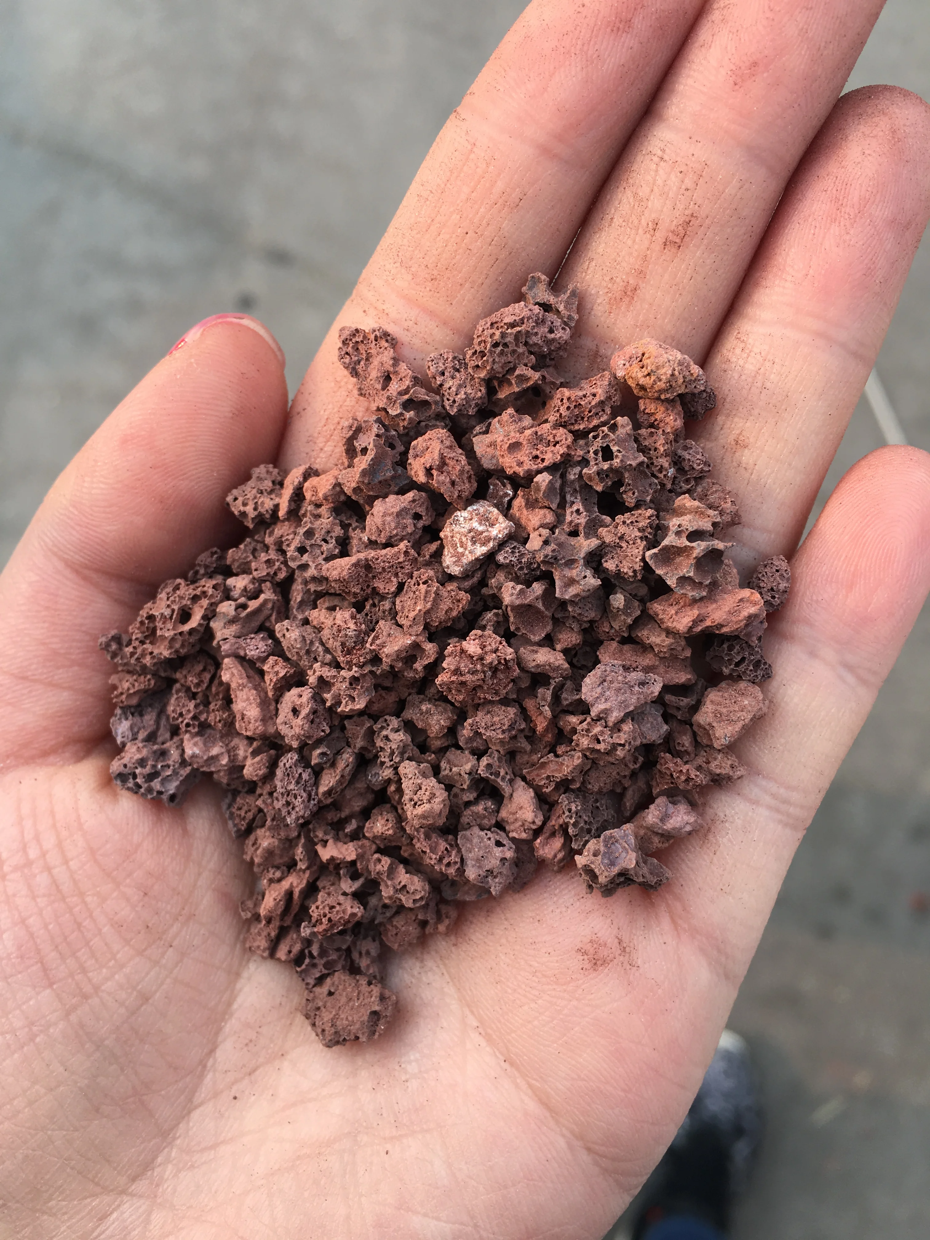 Volcanic rock Particle pumice barbecue volcanic lava stone lava stone of cookware lava steak stone sets cooking