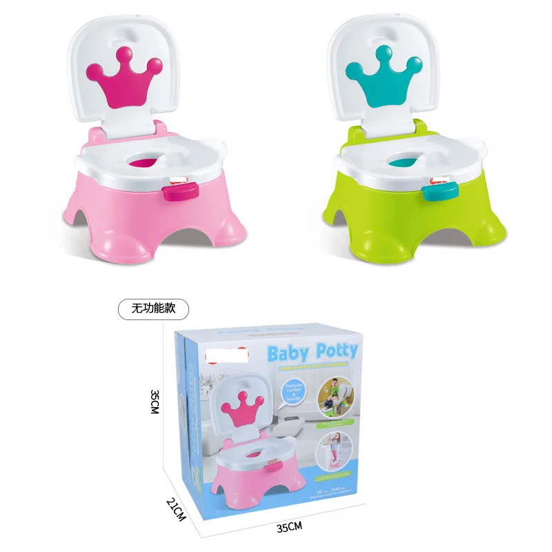 OEM Hot sale plastic portable baby toddler potty training toilet baby bedpan baby toilet training device Cow toilet seat