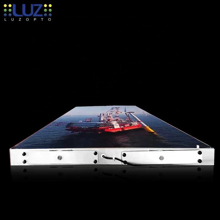 Advertising aluminium frameless LED backlit light box LED fabric light box standing display