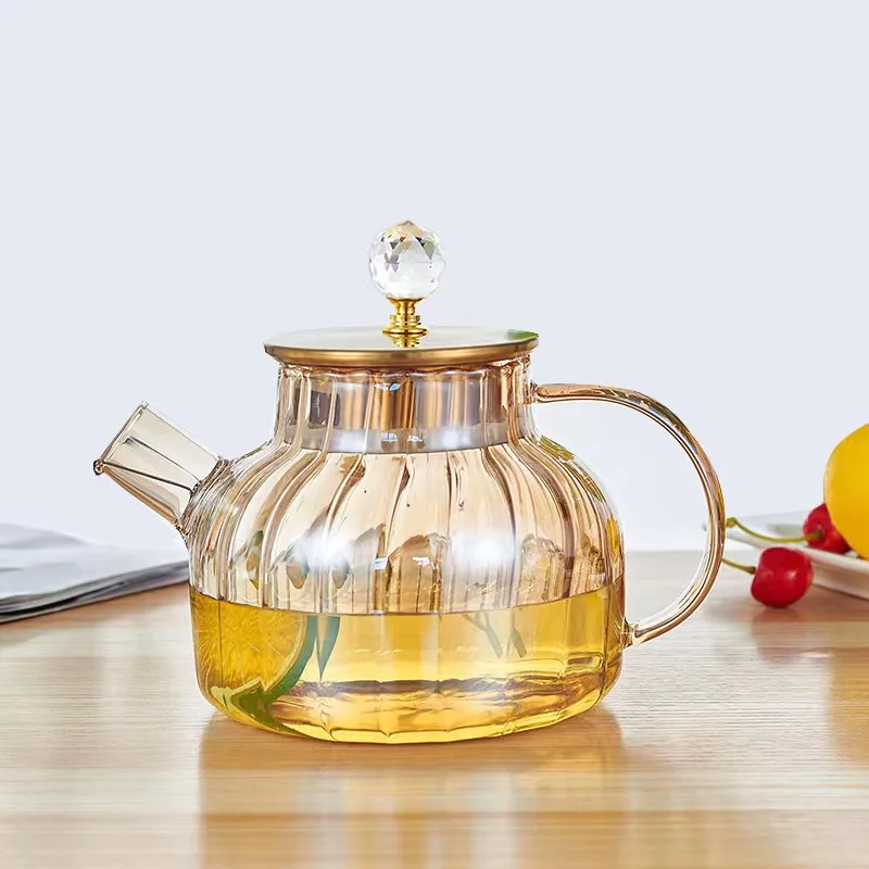 1000ml 1500ml 1800ml Cold water jug Household juice jug High borosilicate glass jug cold water pitcher set