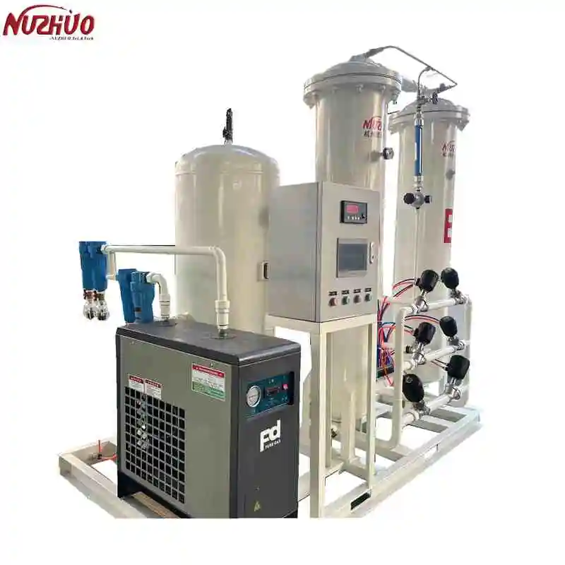 NUZHUO Container Oxygen Generator With Oxygen Making Equipment For Medical And Home Care