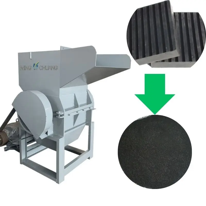Industrial Used Tyre Crumb Shredding Machine Rubber Crusher For Sale