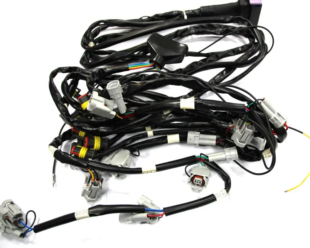 Высококачественный настраиваемый популярный стержень, 14-ходовой предохранитель цепи, комплект жгутов проводов для автомобиля из Китая