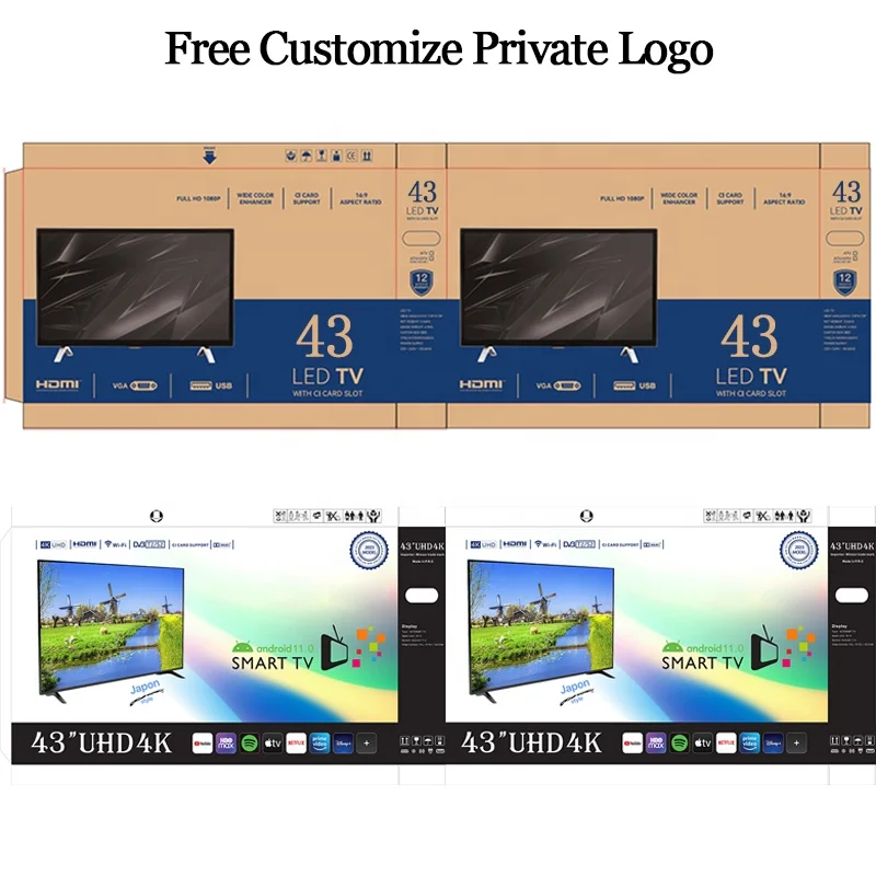 OEM Tv Factory 42 Inch LED Tv FHD 1080p Android Wifi Television