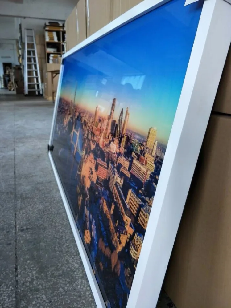 Пользовательские 24x36 дюймов Акриловые стеклянные листы печатные настенные искусства для украшения