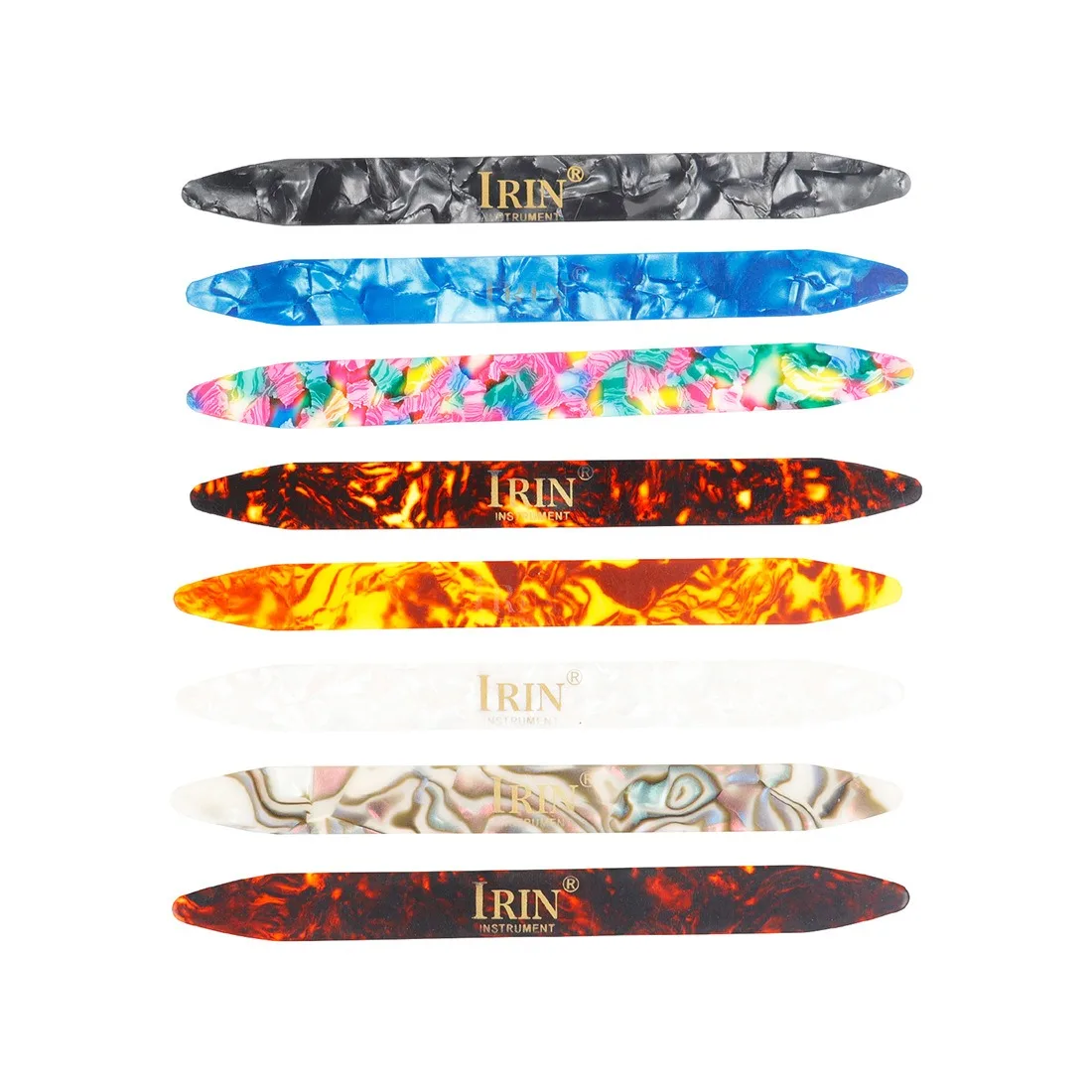 JELO AY-  PJ1426 5pcs Celluloid Picks Suitable For String Instrument Accessories Color Random Long Toggle Accessories picks