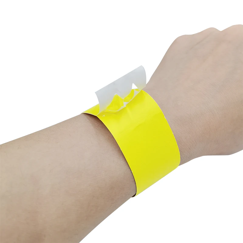 Eco-friendly RFID bracelet Waterproof 13.56Mhz M1 Classic 1K RFID Wristbands TYVEK