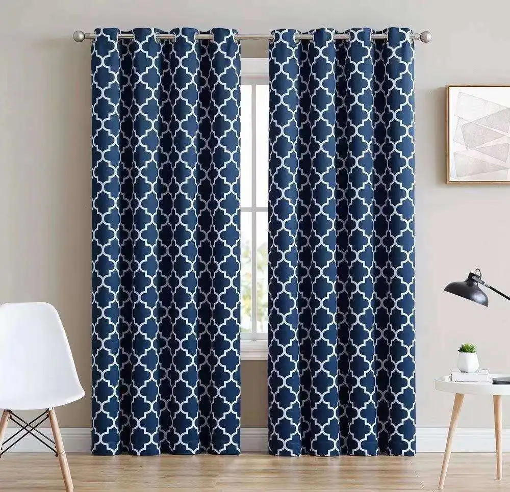 New Products Snap Up Good Quality Window Curtains Luxury Curtain Set Window