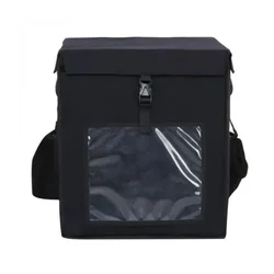 Customized Design OEM ODM PU coated Nylon Cordura Fabric Black Laundry clean Pickup wash dirty clothing Delivery backpack Bag