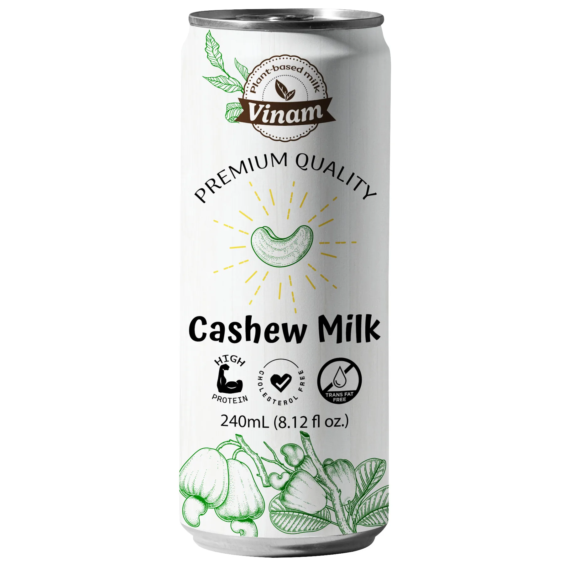 Cashew  Plant Milk Ready to Drink ODM/OEM Good Manufacturing Price