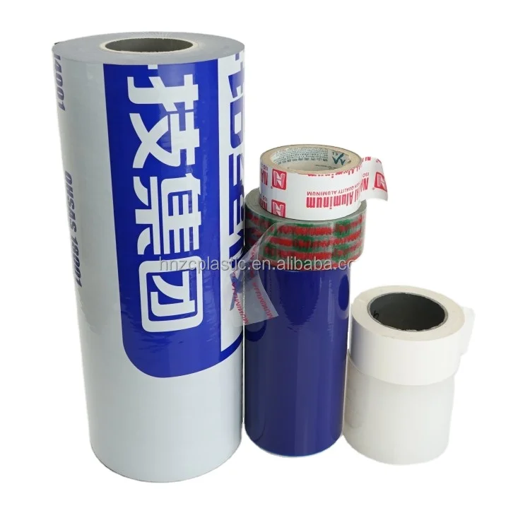 ZC High Quality Stable Water based ink Pe Surface Protective Film For Aluminum Plate Metal