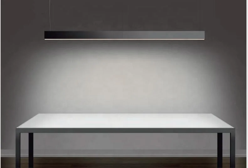 Алюминий поверхностного монтажа светодиодный встраиваемые cob 5 Вт 10 15 20 Светодиодный линейный подвесной светильник для офисного рабочего совещания